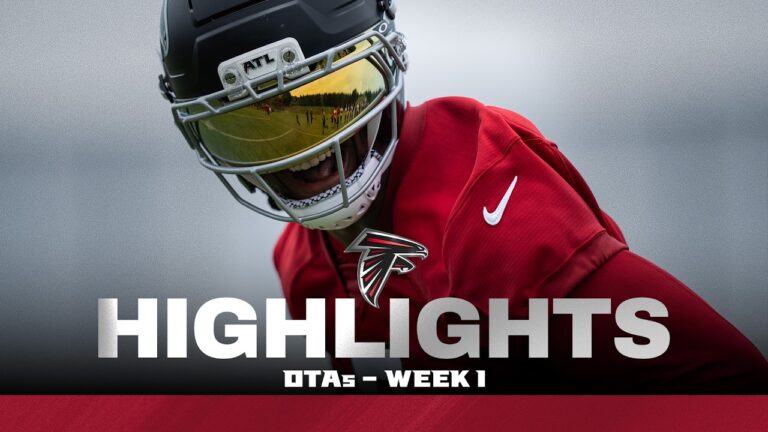 Highlights: Falcons suit up for Week 1 of OTAs Atlanta Falcons NFL