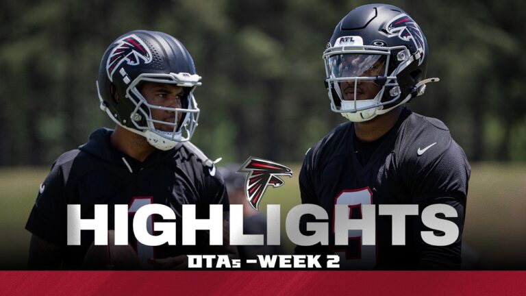 Highlights: Falcons suit up for Week 2 of OTAs Atlanta Falcons NFL