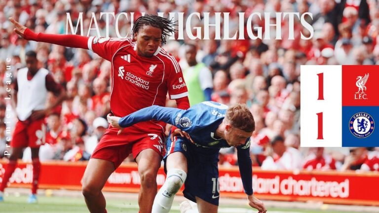 Highlights: Liverpool 1-1 Chelsea Gravenberch curler cancelled out by Enzo