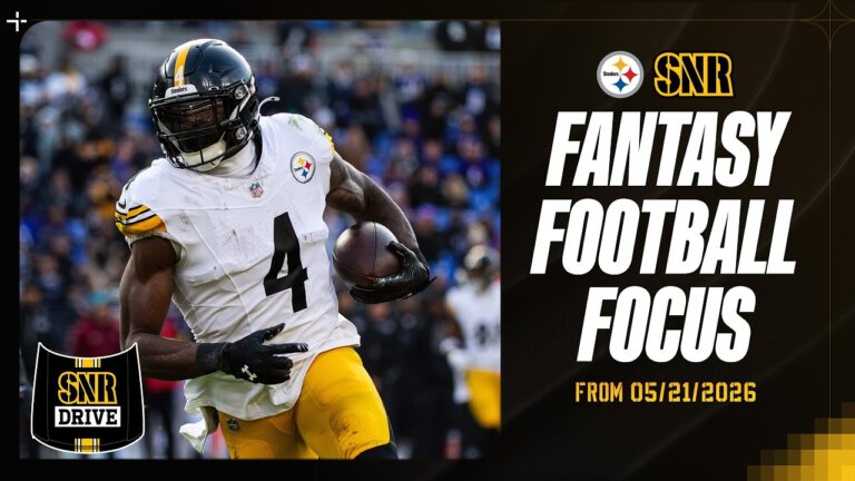 How the NFL schedule affects fantasy football SNR Drive Pittsburgh Steelers