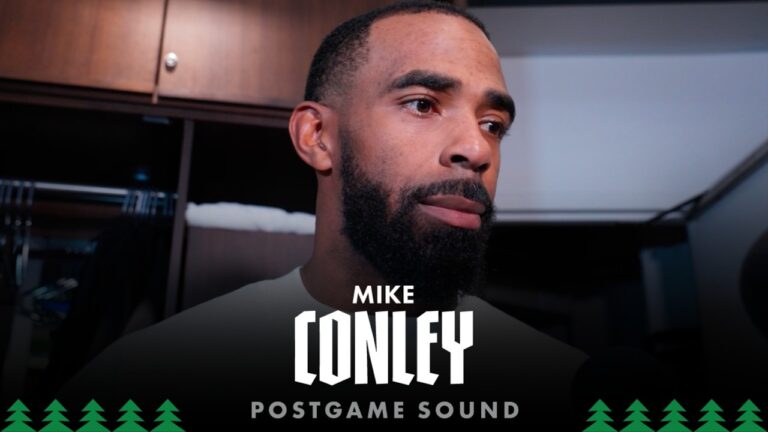I Don’t Take These Moments For Granted. Mike Conley Postgame Sound 05.15.26