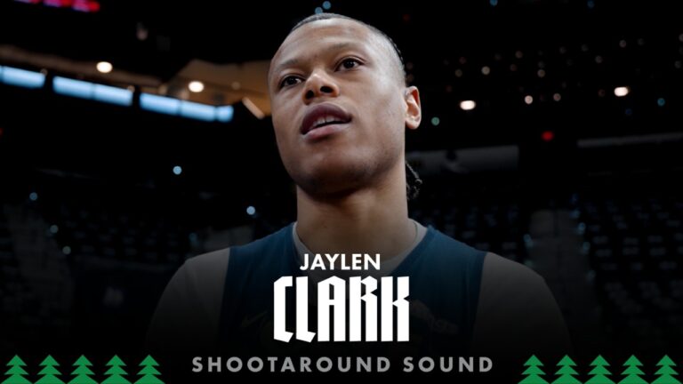I Feel Like Defensively, We Can Play With Anybody. Jaylen Clark Shootaround Sound 05.06.26
