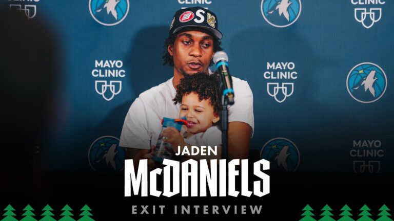 I Think This Season Is Still A Success Jaden McDaniels Exit Interview 05.16.26