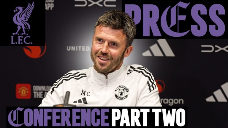 I’d Rather Have Been On The Pitch! Michael Carrick Pre-Liverpool Press Conference: Part Two