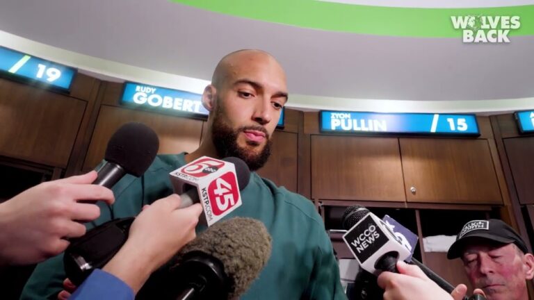 I’m Proud Of These Guys For Fighting For This Win. Rudy Gobert Postgame Sound 05.10.26