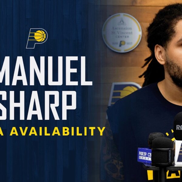 Indiana Pacers Pre-Draft Workouts: Emanuel Sharp Media Availability (May 28, 2026)