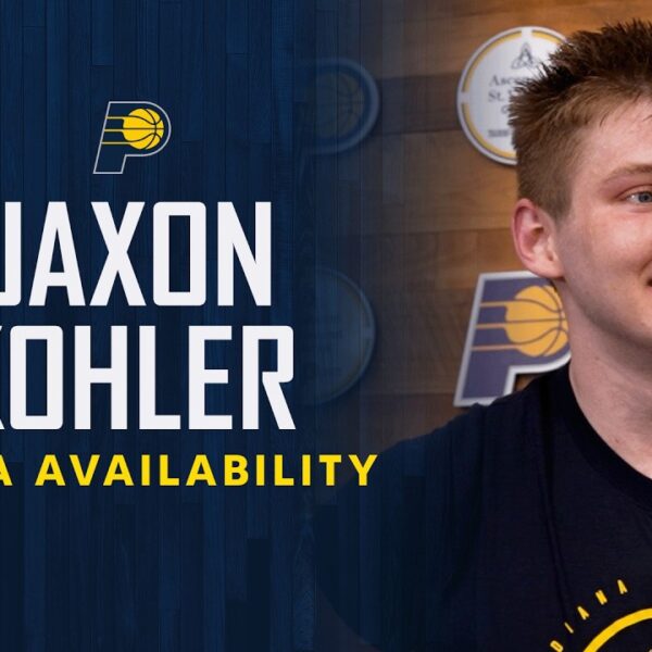 Indiana Pacers Pre-Draft Workouts: Jaxon Kohler Media Availability (May 29, 2026)