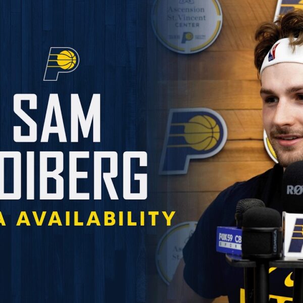 Indiana Pacers Pre-Draft Workouts: Sam Hoiberg Media Availability (May 28, 2026)