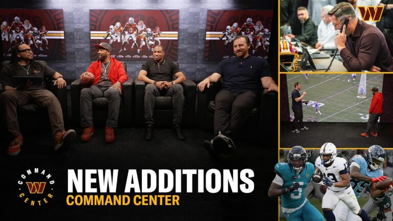INSTANT IMPACT: Breaking Down Commanders 2026 Draft Class Command Center