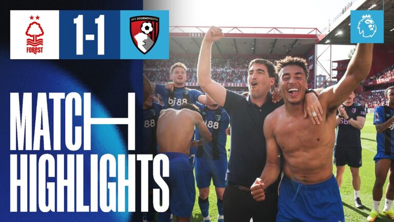 Iraola’s Cherries finish SIXTH in the Premier League Nottingham Forest 1-1 AFC Bournemouth