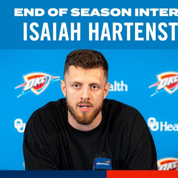 Isaiah Hartenstein 2025-26 End-of-Season Interviews OKC Thunder