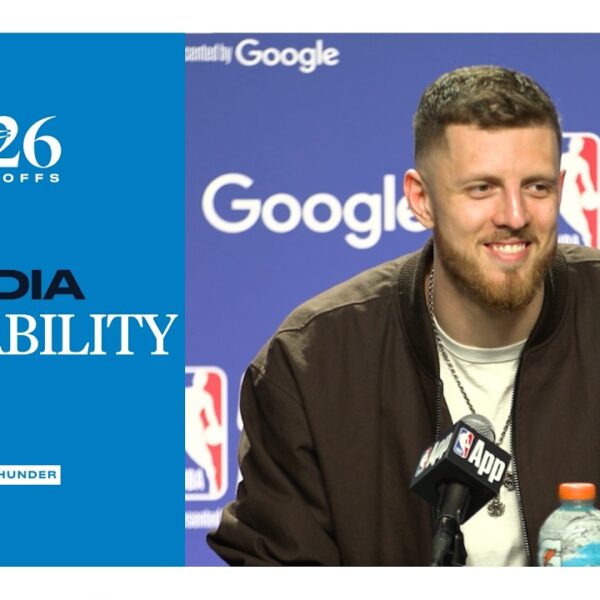 Isaiah Hartenstein on Staying Present Playoffs WCF Game 5 Postgame Media May 26, 2026