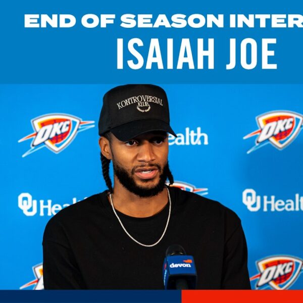 Isaiah Joe 2025-26 End-of-Season Interviews OKC Thunder