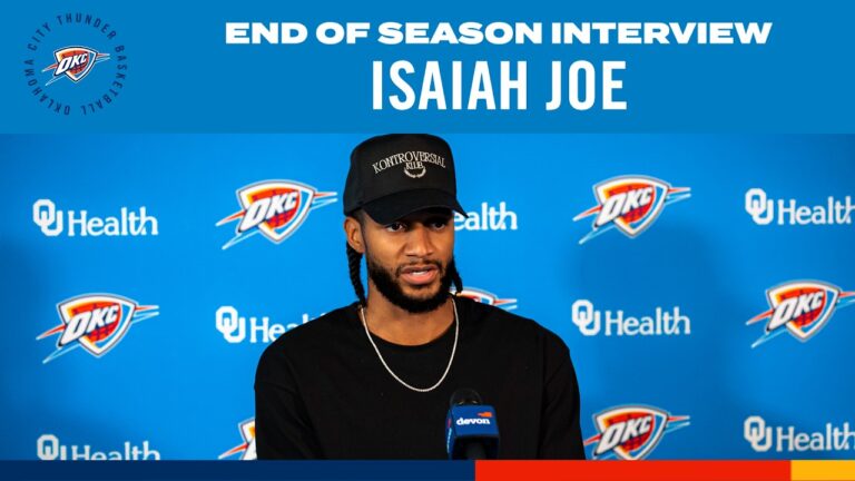 Isaiah Joe 2025-26 End-of-Season Interviews OKC Thunder
