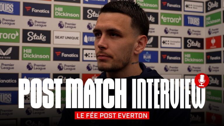 It was a perfect second half Enzo Le Fée Post Everton Post-Match Interview