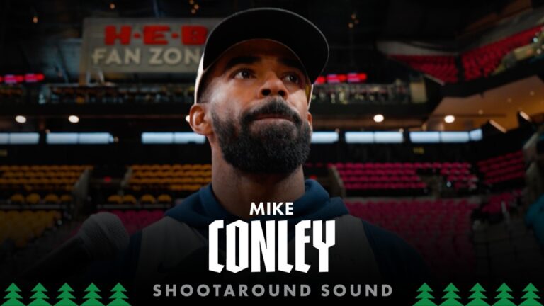 Itll Be A Team Effort For Sure. Its A Defensive Series. Mike Conley Shootaround Sound 05.04.26