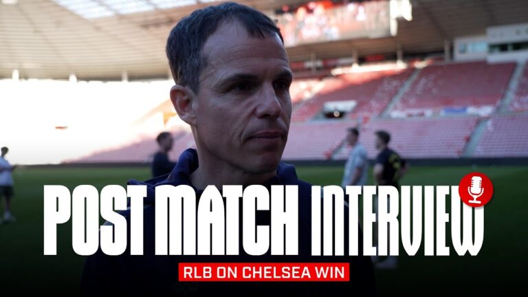 Its a special day for Sunderland Régis Le Bris On Chelsea Win Post-Match Interview