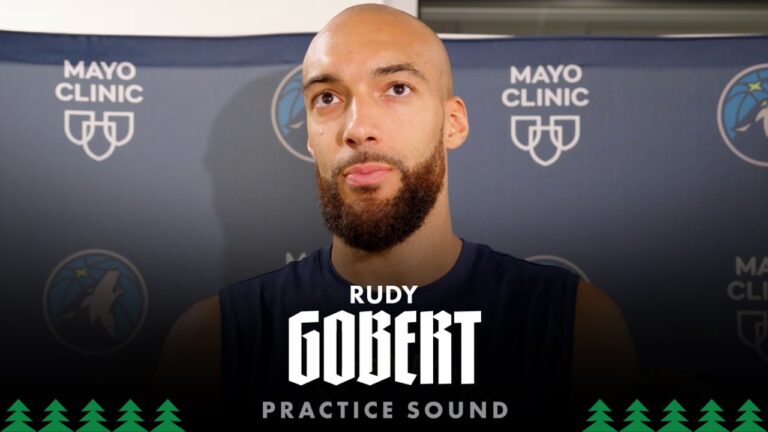 Its Amazing For French Basketball. Its Gonna Be A Battle. Rudy Gobert Practice Sound 05.02.26