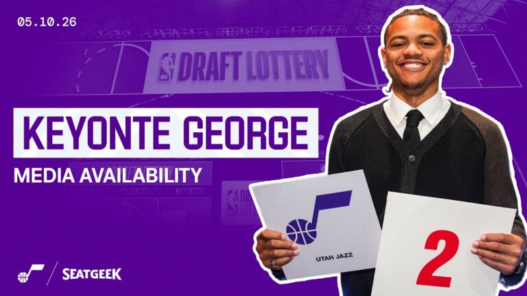 It’s going to be fun! Keyonte George discusses Utah’s No. 2 pick at the NBA Draft Lottery