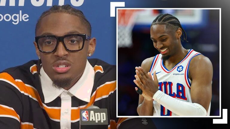 It’s gonna be a dogfight, most definitely. It’s gonna be fun Tyrese Maxey on Forcing a Game 7