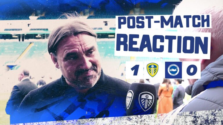 It’s the perfect finish Daniel Farke reaction Leeds United 1-0 Brighton and Hove Albion
