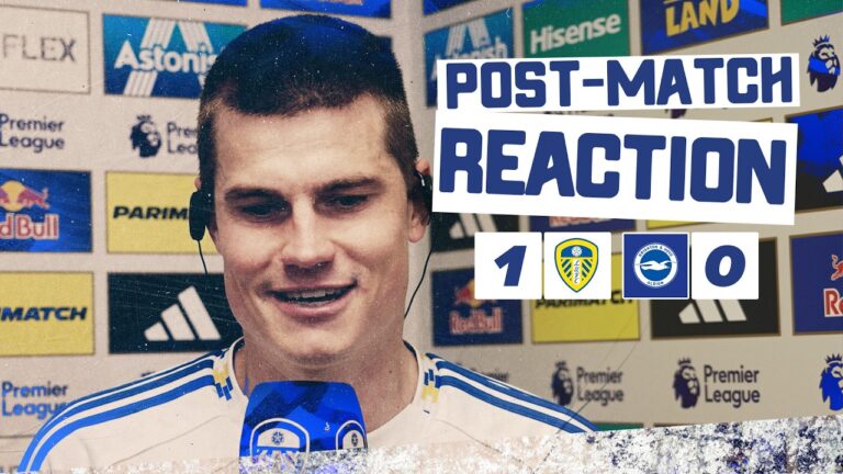 Ive loved every second of this season Jaka Bijol Leeds United 1-0 Brighton and Hove Albion