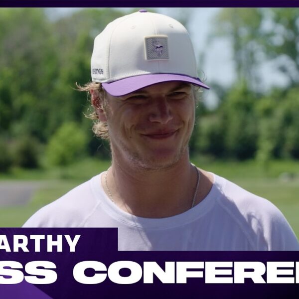 J.J. McCarthy on Depth of Quarterback Room with Kyler Murray & 2026 NFL Offseason Training