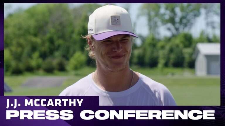 J.J. McCarthy on Depth of Quarterback Room with Kyler Murray & 2026 NFL Offseason Training