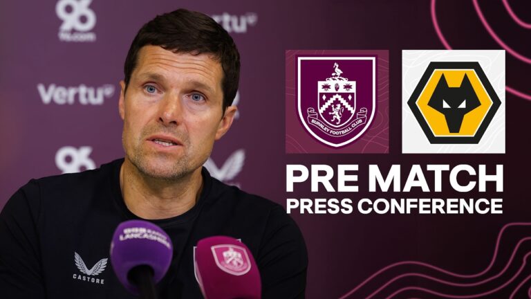 Jackson On Final Game Against Wolves PRESS Burnley v Wolves