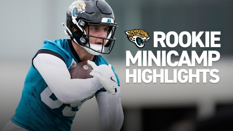 Jaguars Rookie Minicamp Highlights 2026 Jacksonville Jaguars