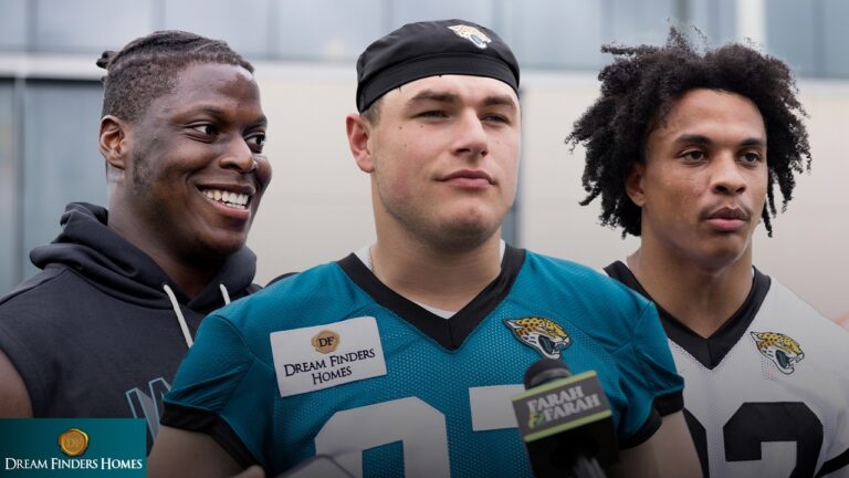 Jaguars Rookies Discuss Their First Days in Jacksonville Jacksonville Jaguars