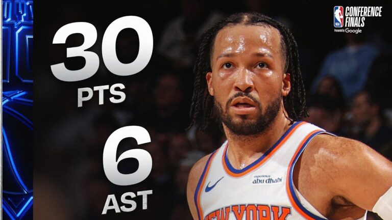 Jalen Brunson Drops 30 PTS & 6 AST In Game 3 On The Road In Cleveland May 23, 2026