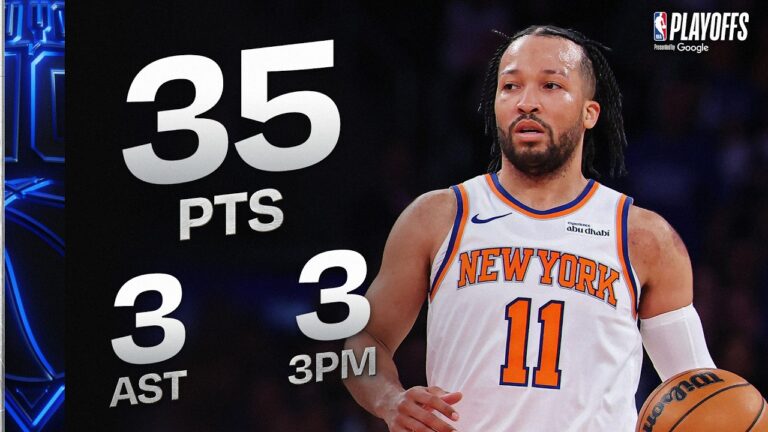 Jalen Brunson Helps The Knicks Make FRANCHISE HISTORY With 35 PTS May 4, 2026
