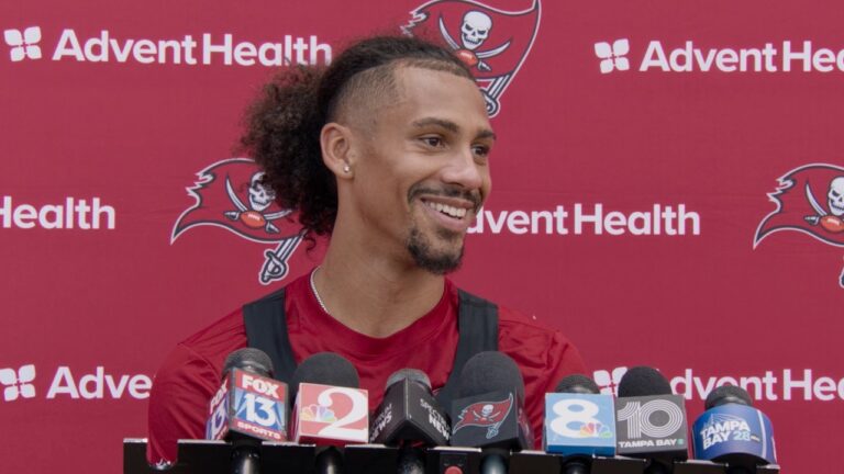 Jalen McMillan & More Takeaways From the First Day of OTAs Press Conference Tampa Bay Buccaneers
