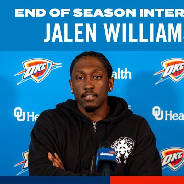 Jalen Williams 2025-26 End-of-Season Interviews OKC Thunder