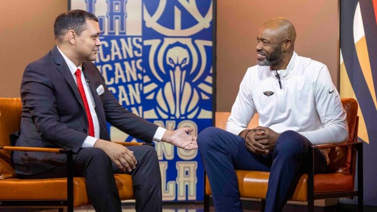 Jamahl Mosley 1-on-1 interview w Andrew Lopez New Orleans Pelicans