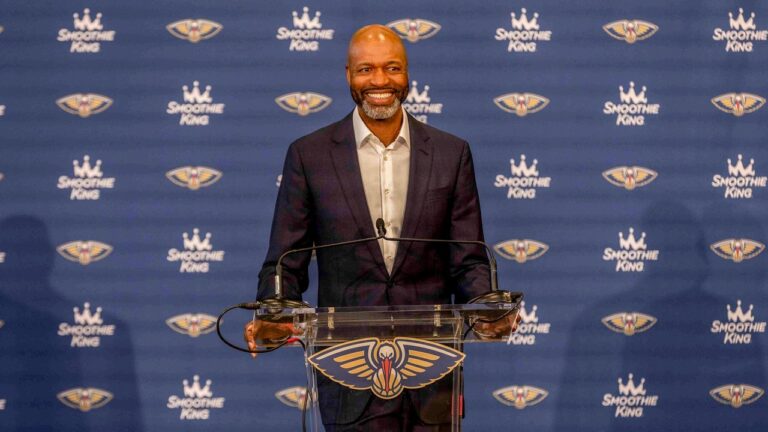 Jamahl Mosley Introductory Press Conference New Orleans Pelicans
