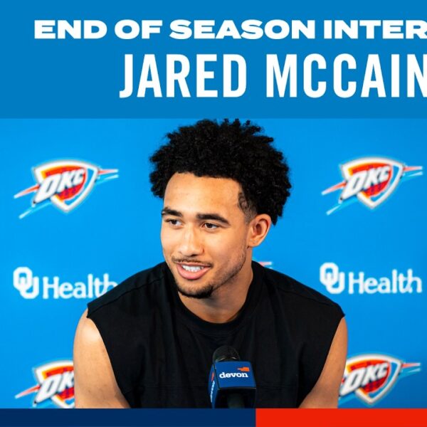 Jared McCain 2025-26 End-of-Season Interviews OKC Thunder