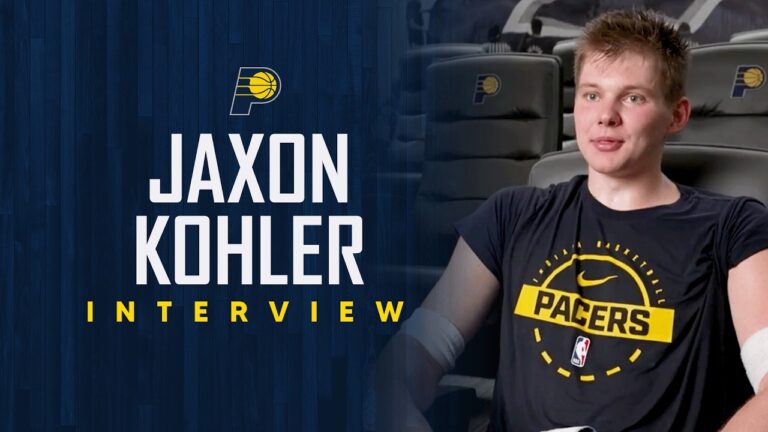 Jaxon Kohler 1-on-1 Interview Indiana Pacers Prospect Workouts