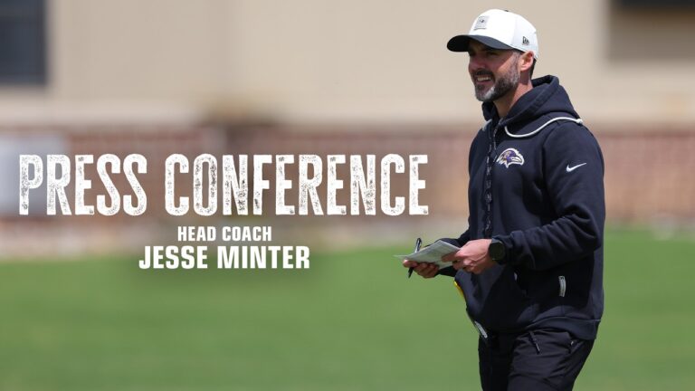 Jesse Minter, Derrick Henry, John Simpson Media Availability Baltimore Ravens