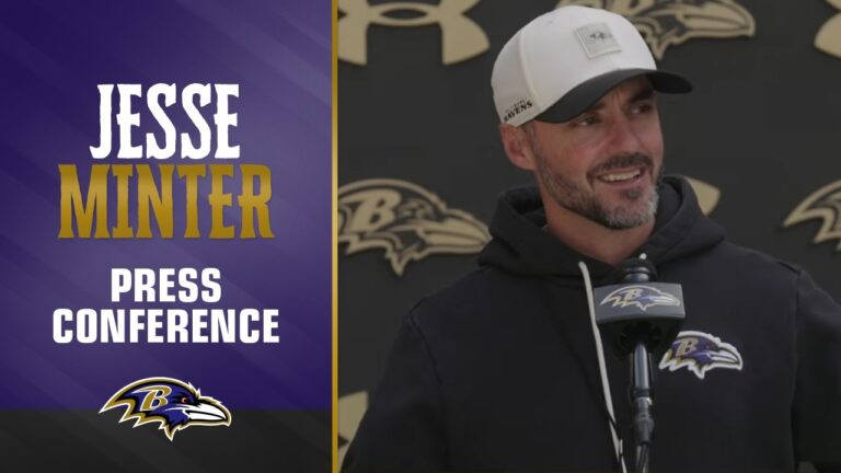 Jesse Minter on Early Impressions of the Rookie Class Baltimore Ravens