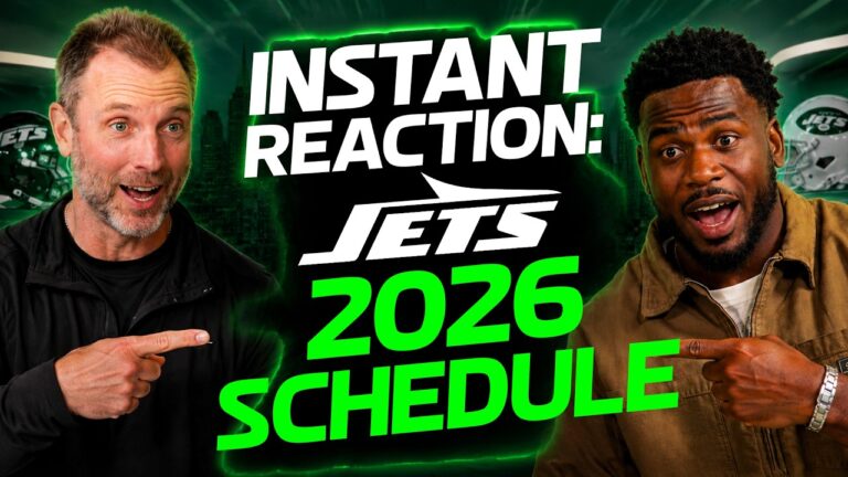 Jets 2026 Schedule RELEASED Instant Reaction