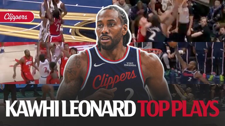 Kawhi Leonard’s Top Plays of the 2025-2026 Season