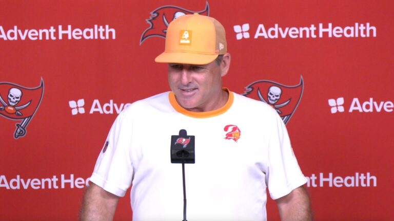 Ken Zampese on Chandler Whitmers Impact Press Conference Tampa Bay Buccaneers