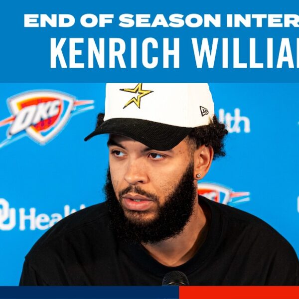 Kenrich Williams 2025-26 End-of-Season Interviews OKC Thunder