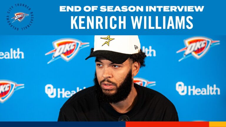 Kenrich Williams 2025-26 End-of-Season Interviews OKC Thunder