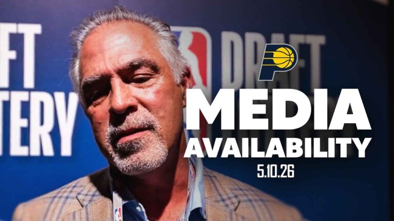 Kevin Pritchard Speaks with the Media After 2026 NBA Draft Lottery Full Media Availability