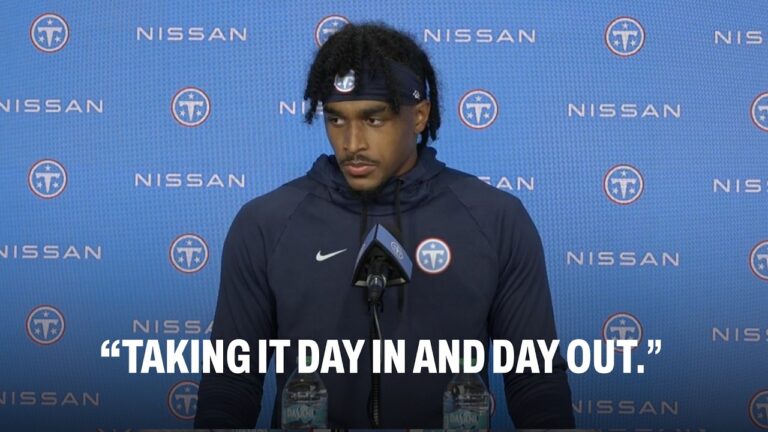 Kevin Winston Jr. Press Conference Tennessee Titans