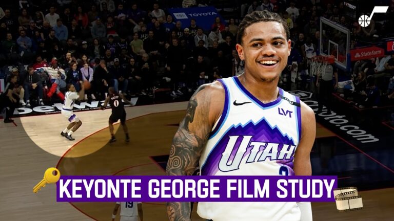 Keyonte George’s breakout season UTAH JAZZ FILM STUDY