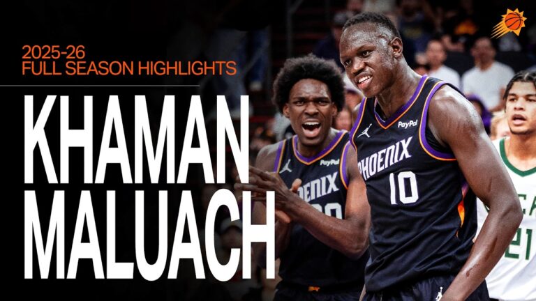 Khaman Maluach’s 2025-26 Rookie Season Highlights & Best Plays